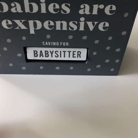 💐 “Babies are Expensive,” Savings Box - Picture 4 of 9